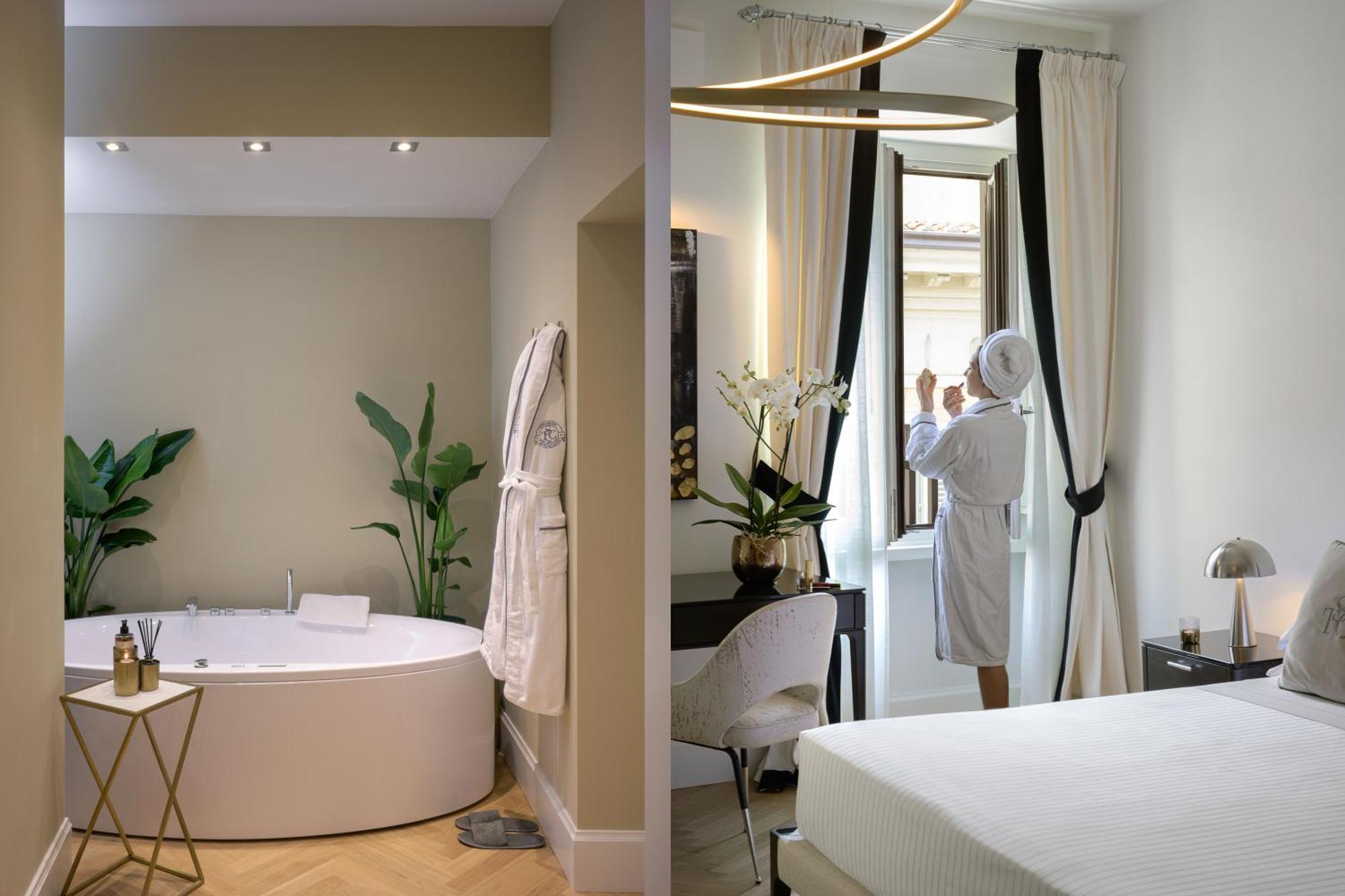 Deluxe Suite with Hydromassage Bathtub and Shower